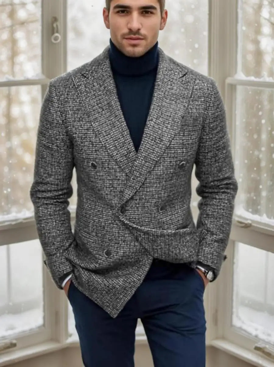 Men’s Slim-Fit Casual Blazer – Versatile & Comfortable