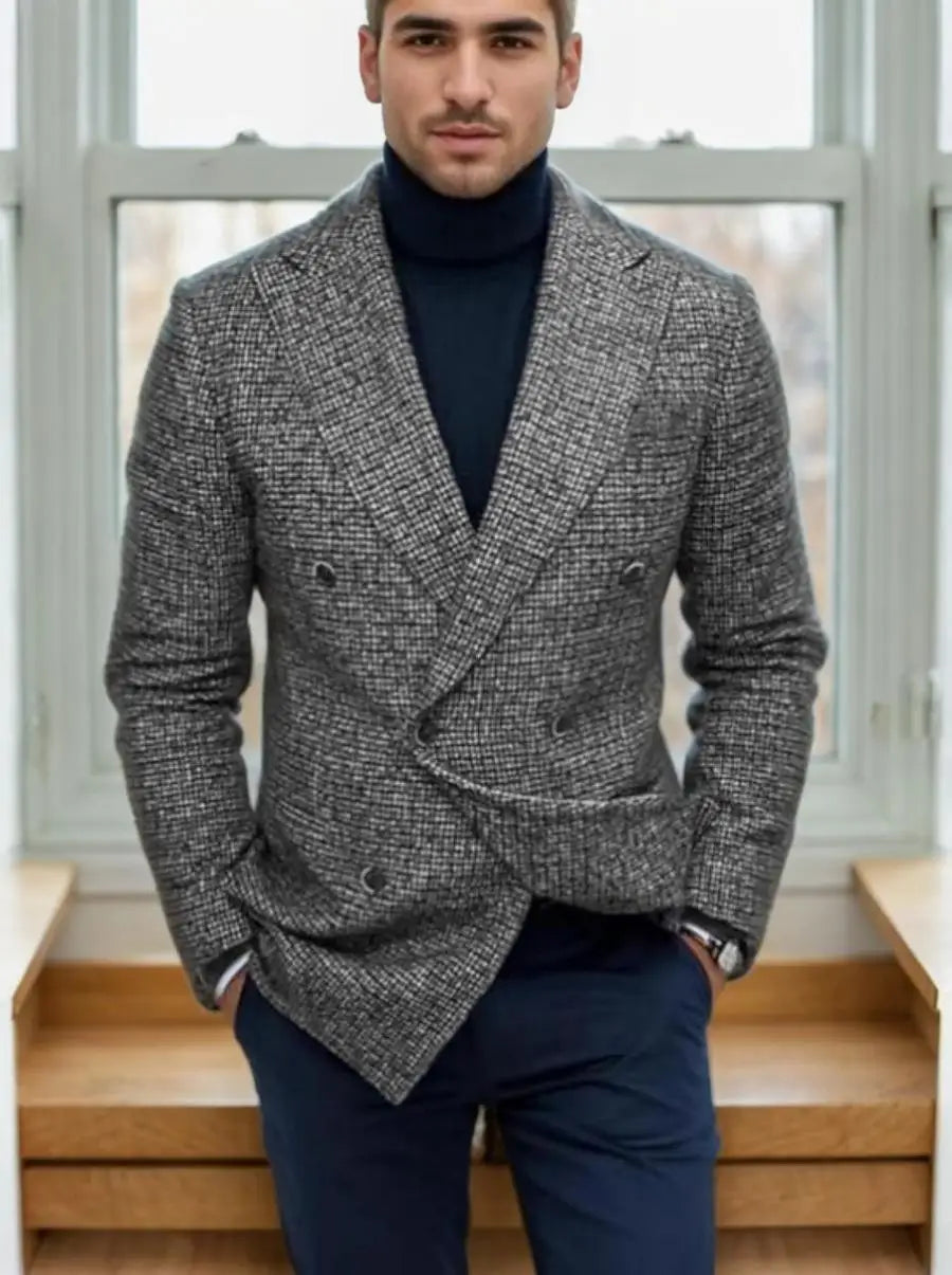 Men’s Slim-Fit Casual Blazer – Versatile & Comfortable