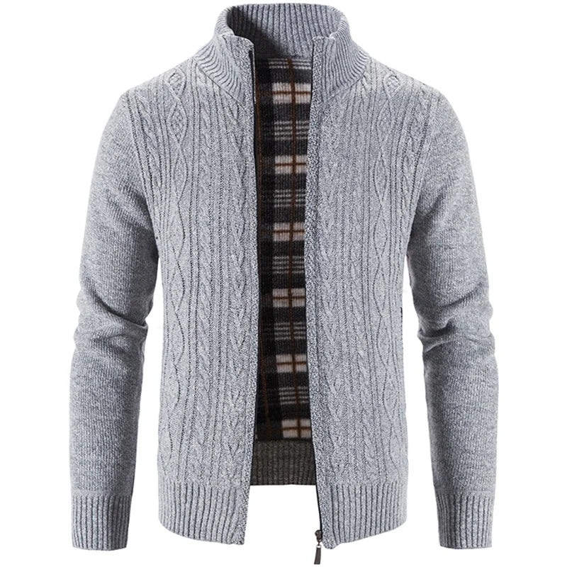 Men’s Cable-Knit Cardigan