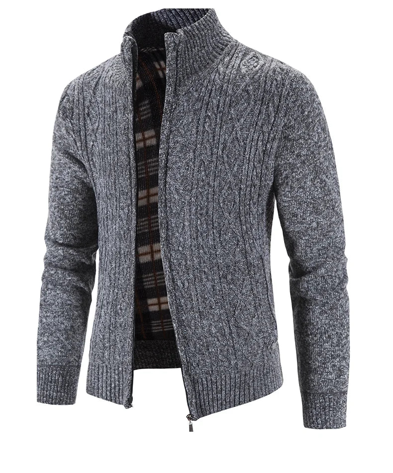 Men’s Cable-Knit Cardigan