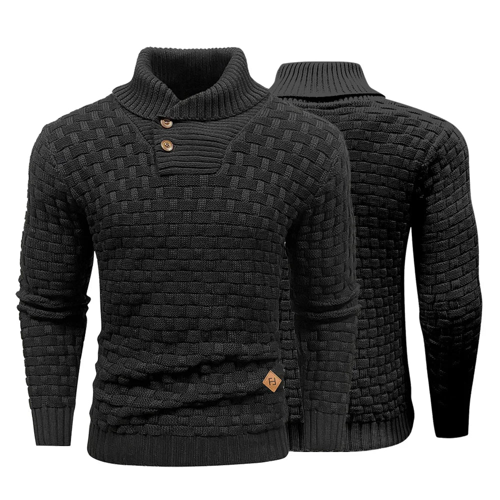 Men’s Knitted Crewneck Sweater