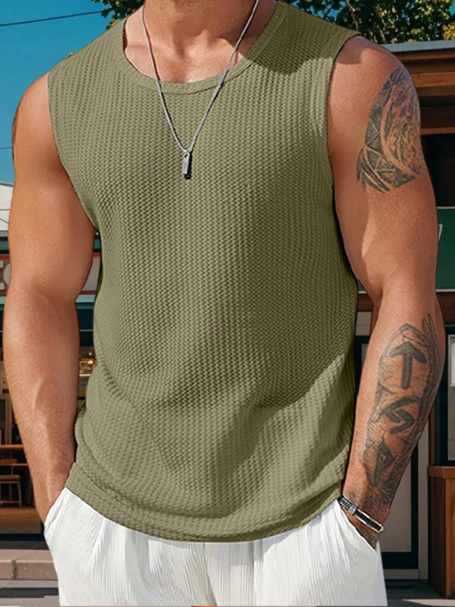 Men’s Ribbed Knit Tank