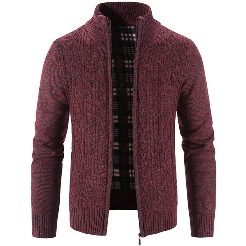 Men’s Cable-Knit Cardigan