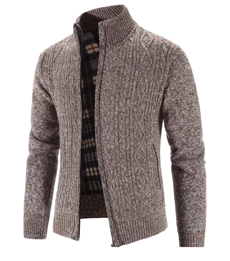 Men’s Cable-Knit Cardigan