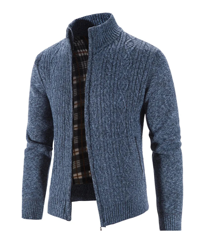 Men’s Cable-Knit Cardigan