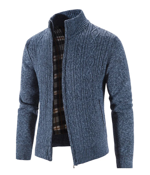 Men’s Cable-Knit Cardigan