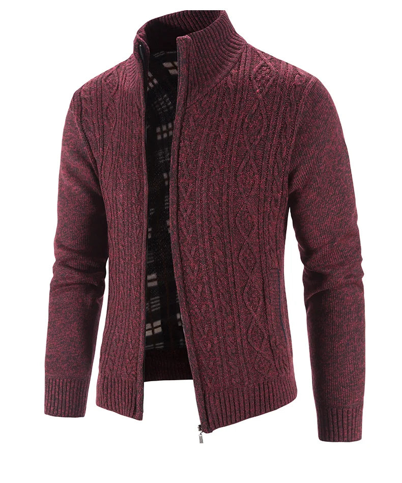 Men’s Cable-Knit Cardigan