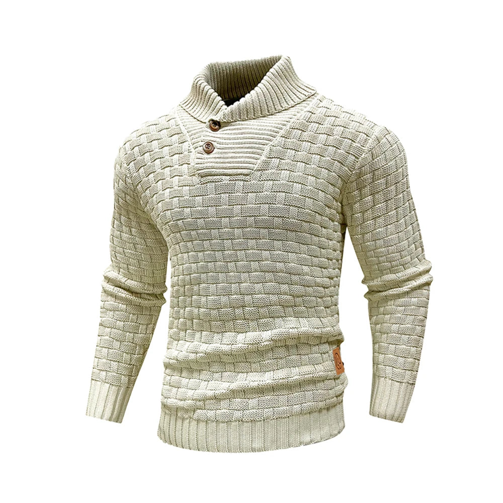 Men’s Knitted Crewneck Sweater