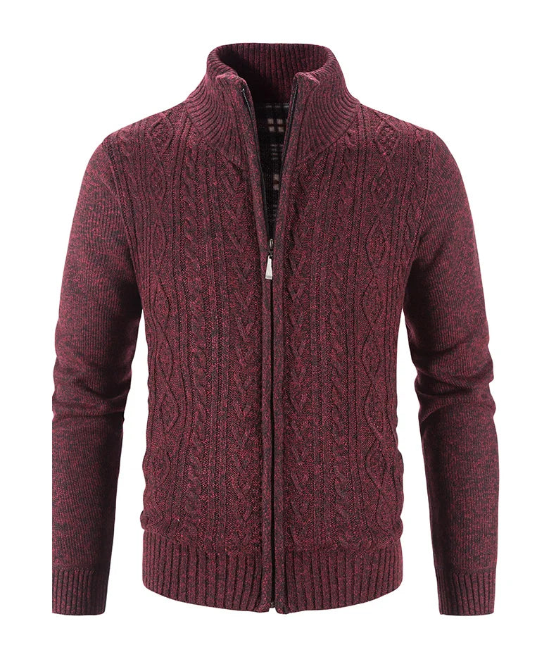 Men’s Cable-Knit Cardigan