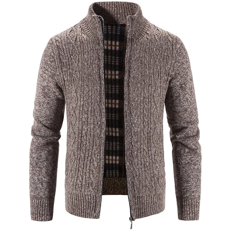 Men’s Cable-Knit Cardigan