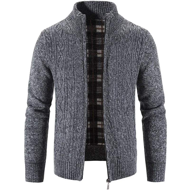 Men’s Cable-Knit Cardigan