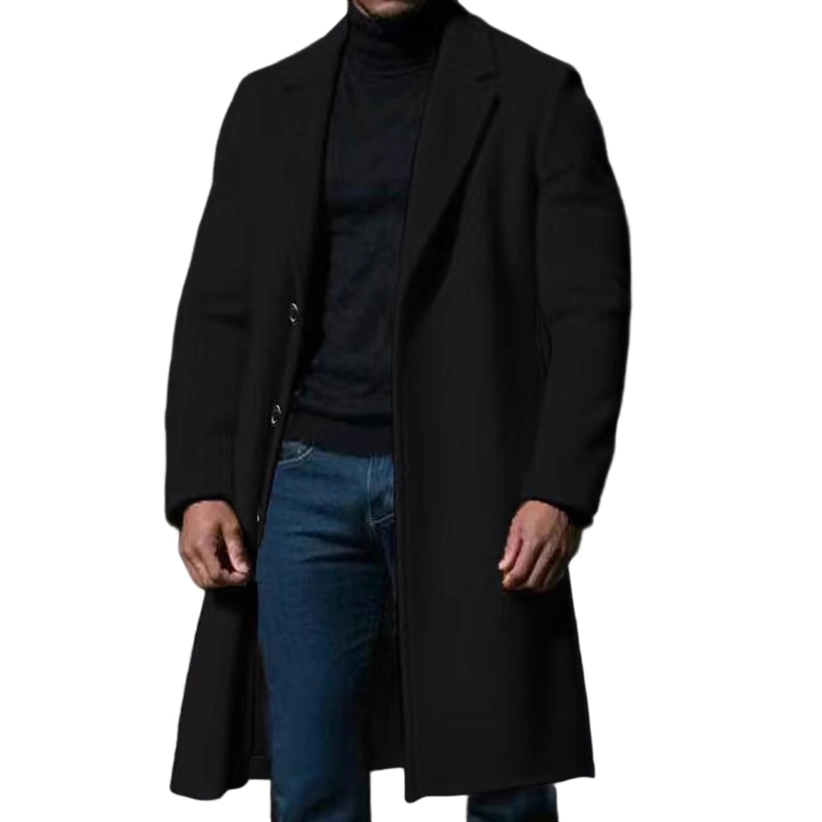 Men’s Classic Wool-Blend Peacoat