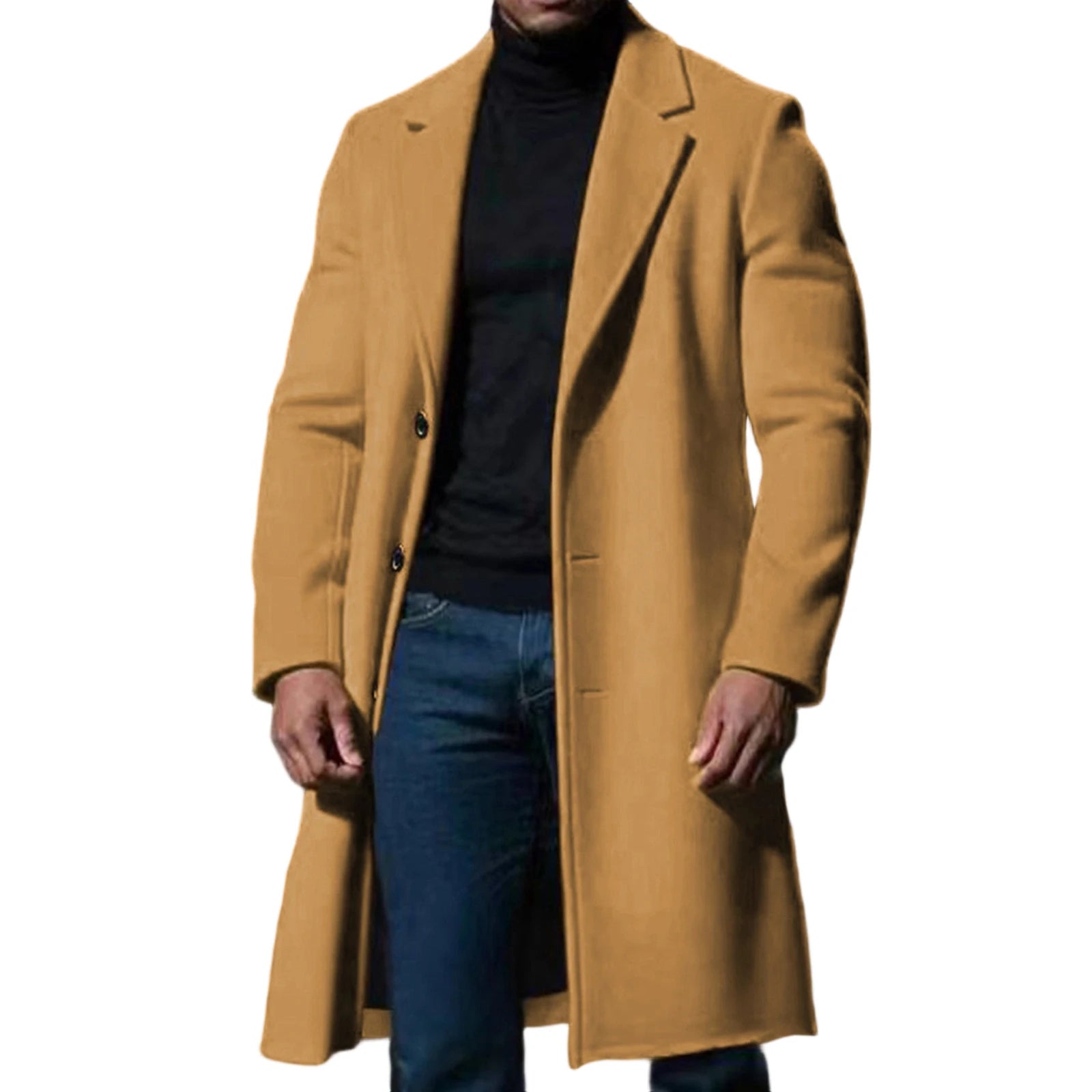Men’s Classic Wool-Blend Peacoat