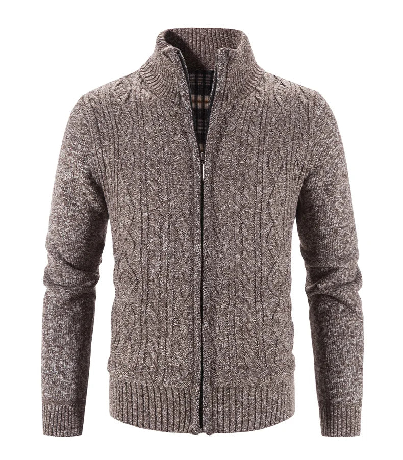 Men’s Cable-Knit Cardigan