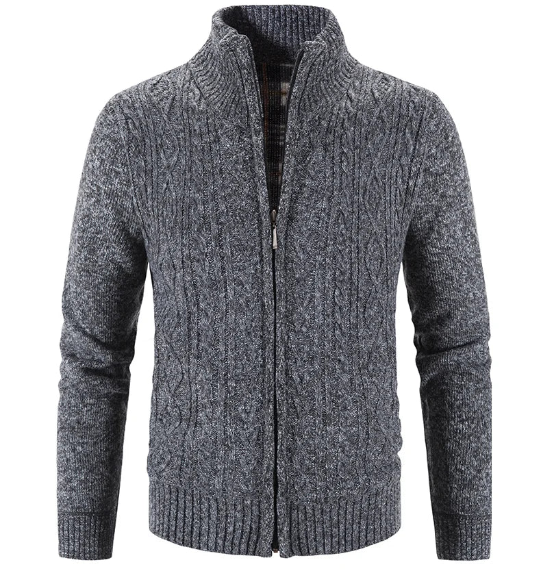 Men’s Cable-Knit Cardigan
