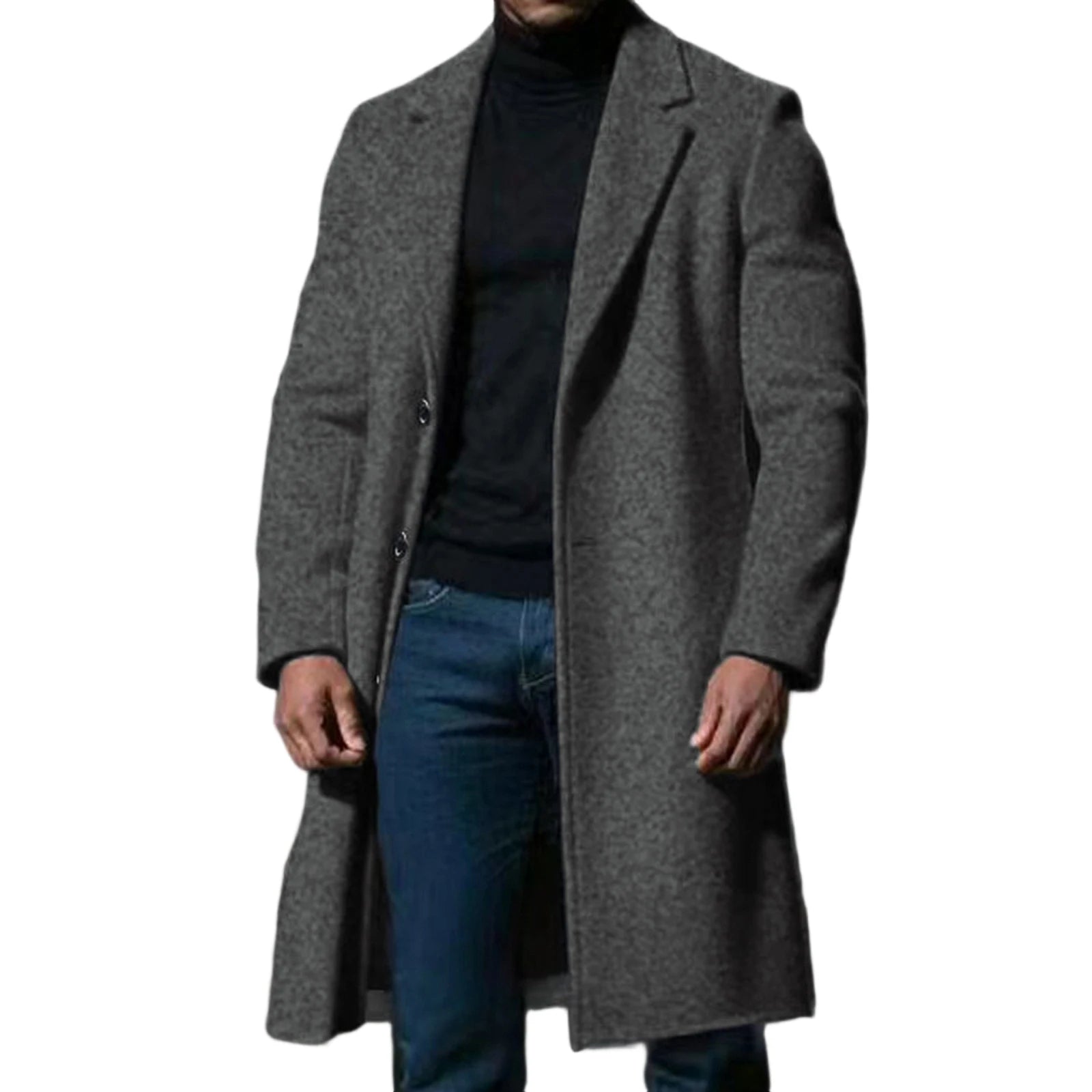 Men’s Classic Wool-Blend Peacoat
